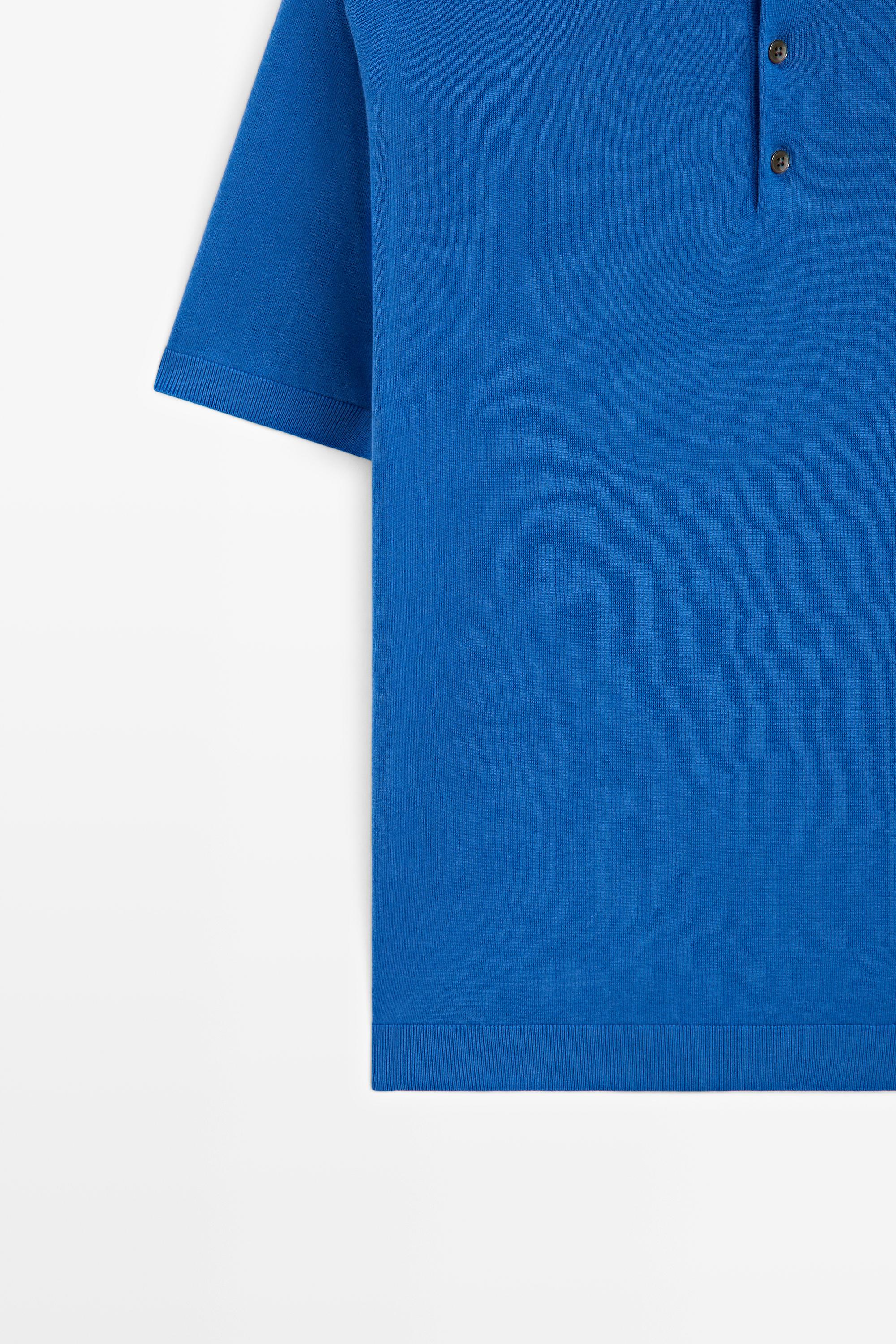 Polo en maille 100 % coton